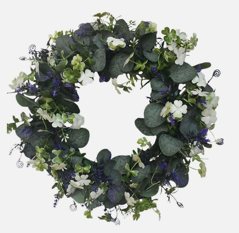 Eucalyptus Wreath Front Door Greenery Garland Garden Christmas