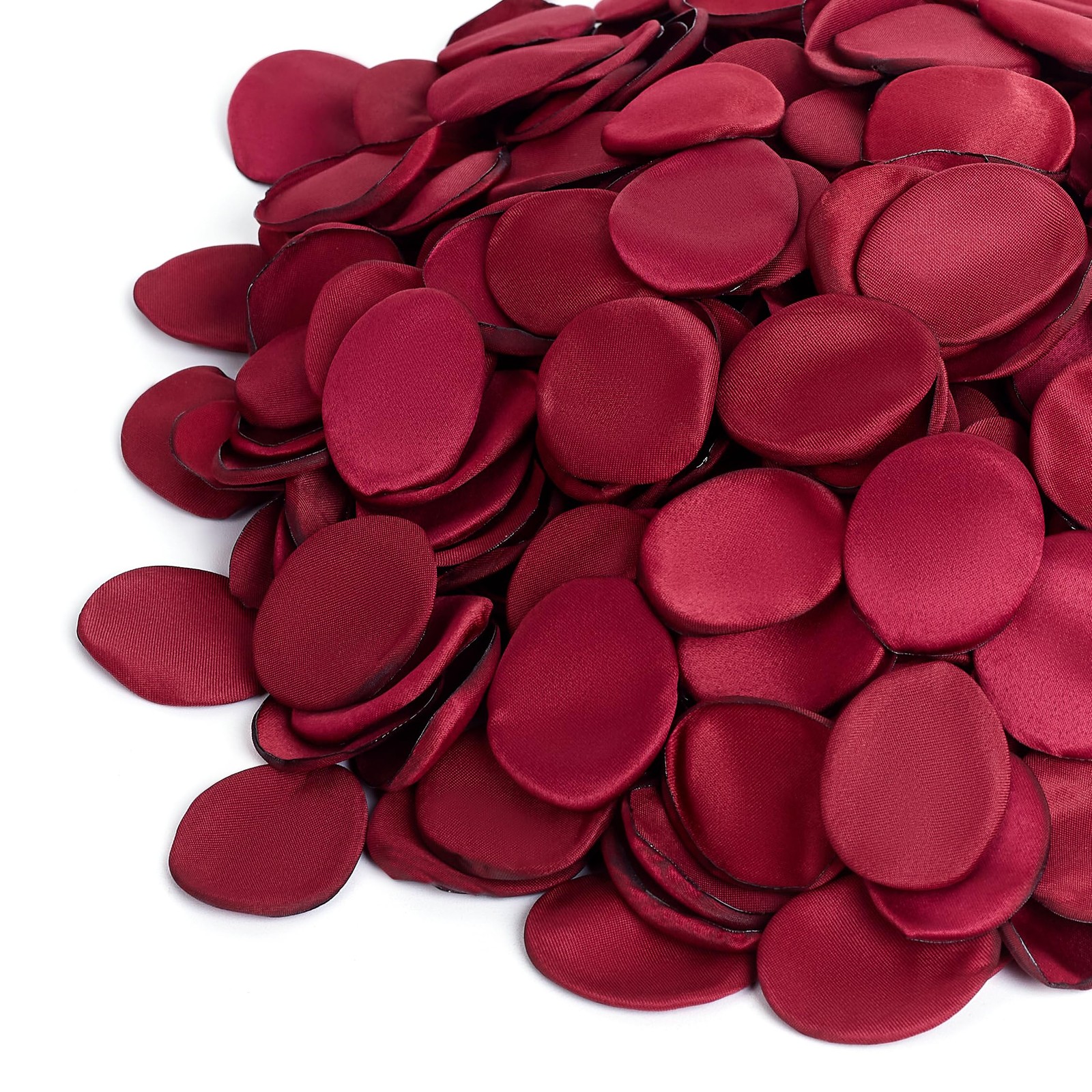 400PCS Wine Red Rose Petals Fake Slik Flower Petals for Wedding Artificial Fl…