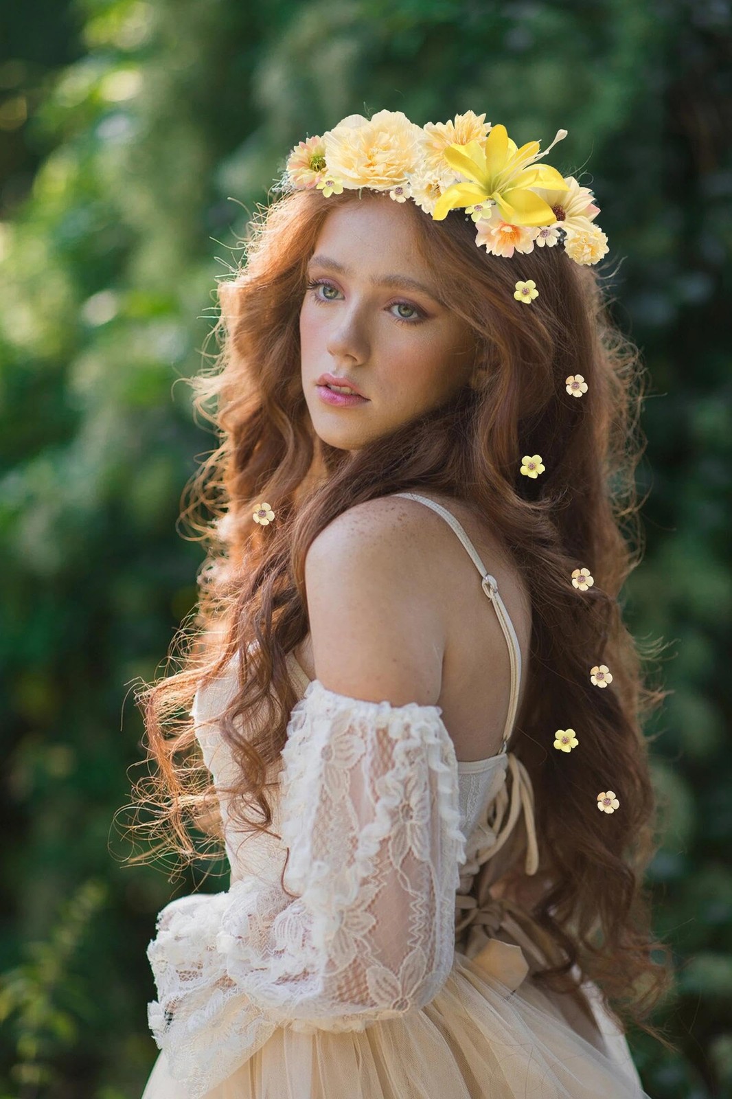48 PCS Artificial Flower Heads Combo Yellow Silk Bulk Faux Rose Wedding Decor