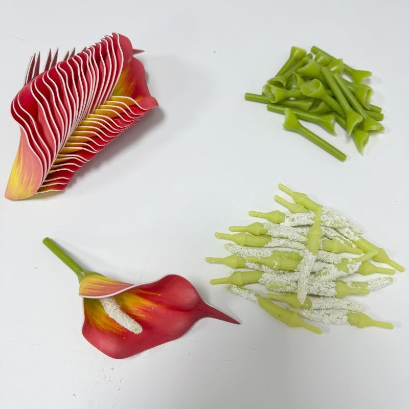 20 Pieces Calla Lily Artificial Flower Heads,Tropical Faux Flowers That Look …