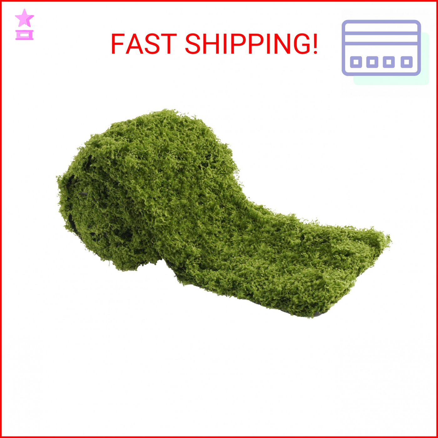 USMOLA Fake Moss Mat, Artificial Moss Table Runner for Wedding Decor Table Cente