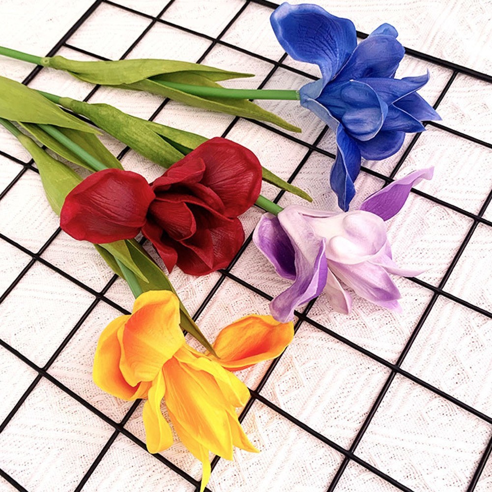 Fake Flower Artificial Flower Artificial Flower Blue Deep Purple Fake Home