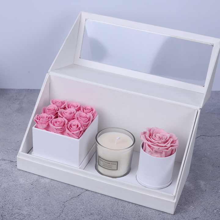 Wholesale Rose Scented Candle Sets for Festive Home Decor