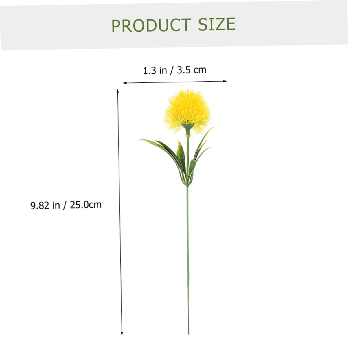 12 Pcs Faux Dandelion Flowers Realistic Artificial Dandelion Branches for Hom…
