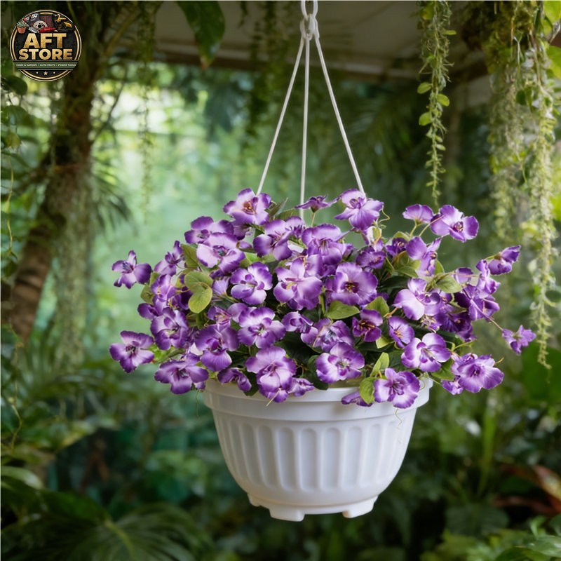 12 Bundles Fake Hibiscus Flowers – UV Resistant Outdoor Plants