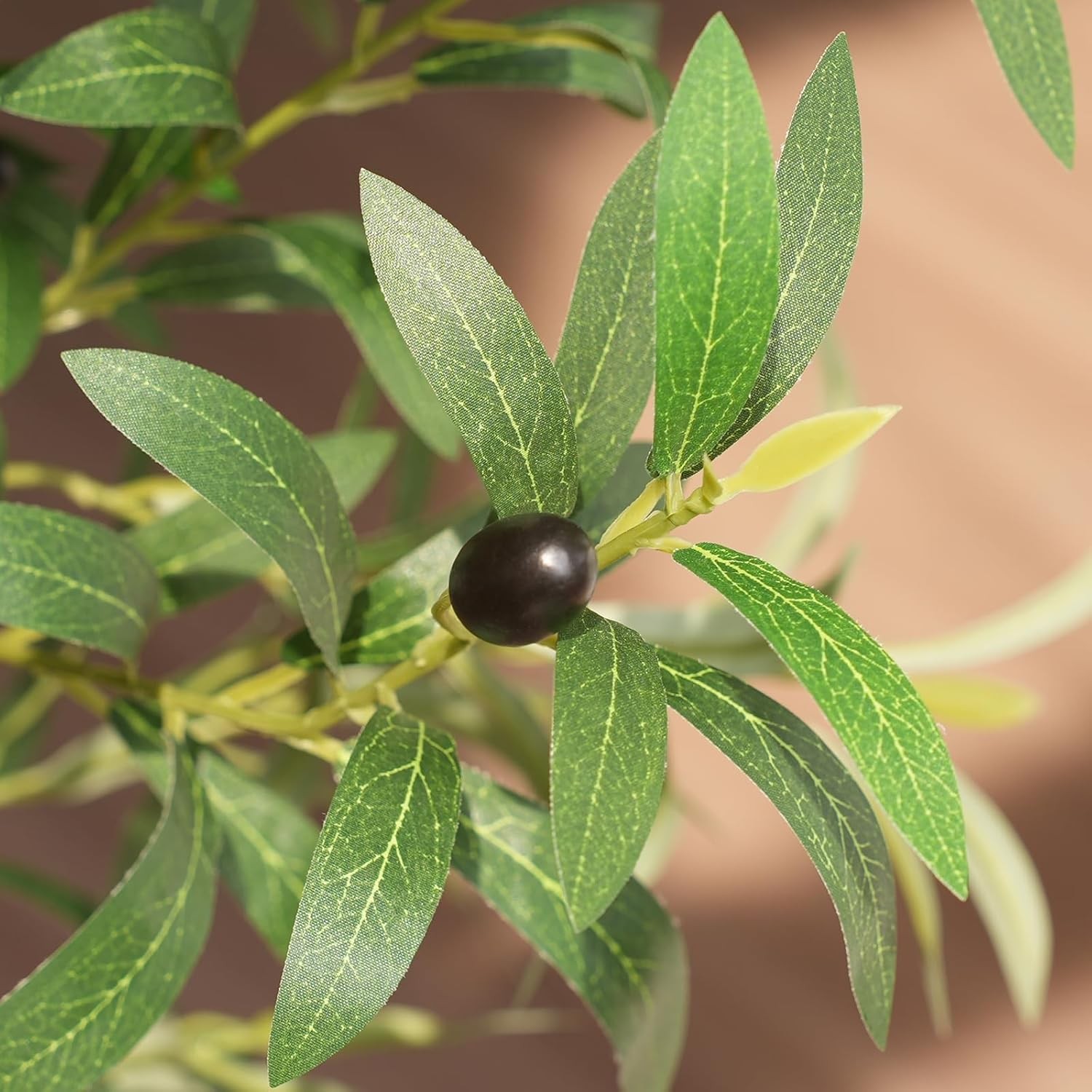 Verinatural Artificial Olive Tree Faux Plants Indoor – 5FT Tall Fake Tree with