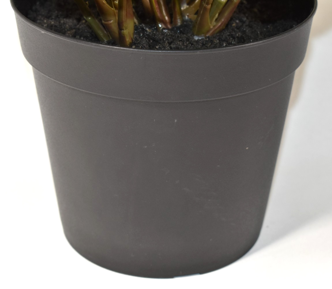 Pottery Barn Faux Elephant Ear Plant Plastic Pot Large 15″ NWOT – NO PLANTER POT
