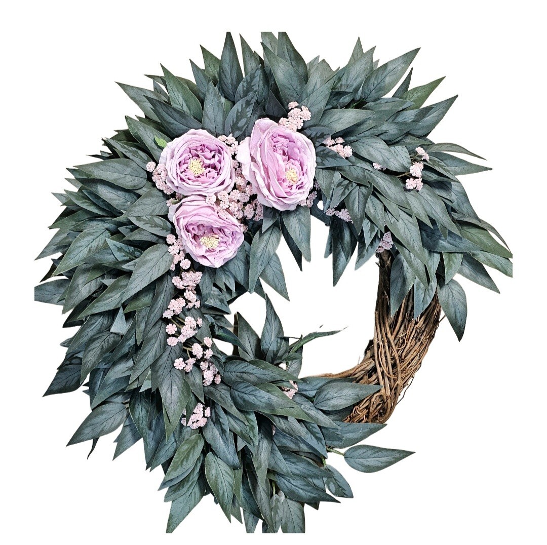 Eucalyptus Rose Wreath