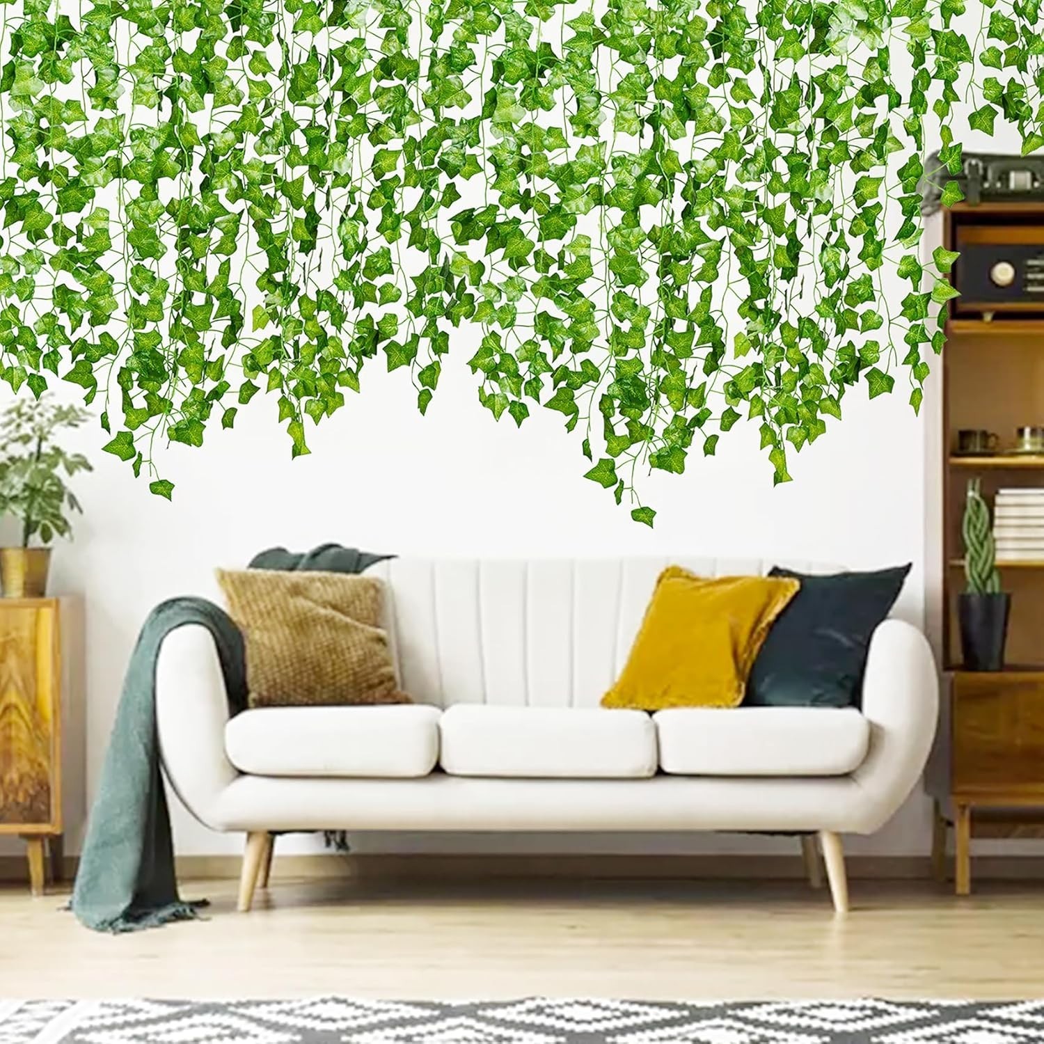 12 Strand 84ft Artificial Ivy Vine Garland – Versatile Decor for Every Occasion