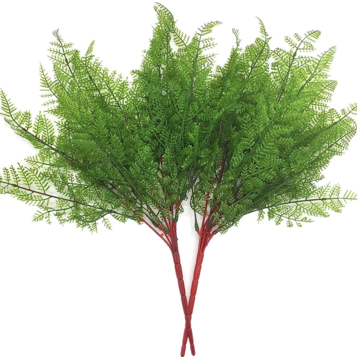 Stylish Faux Fern Shrubs in 18.5″ Height – Perfect for Indoor/Outdoor Decor