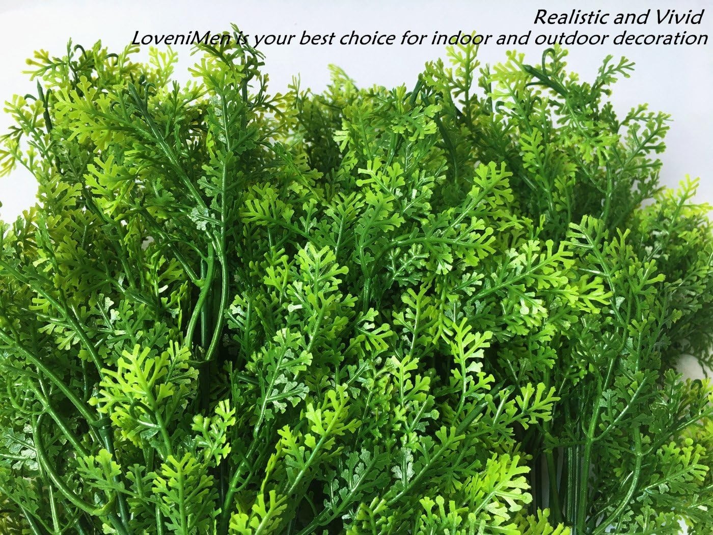 Artificial Shrubs, Plastic Plants Simulation Fake Bushes Wedding Outdoor Indo…