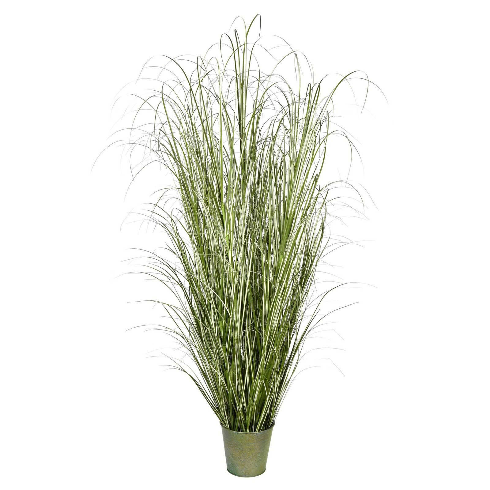 Vickerman 72″ Artificial Potted Native Green Grass.