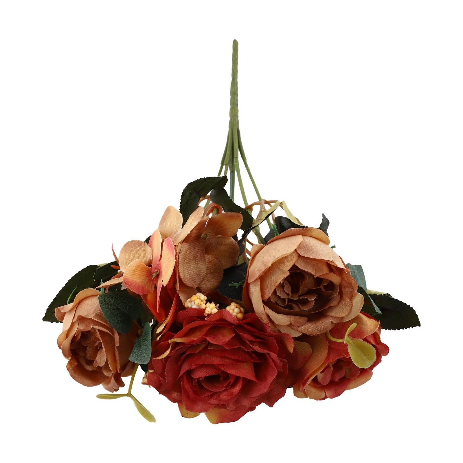 Silk Peony Artificial Flowers Fake Bouquet Wedding Party Decoration UK !
