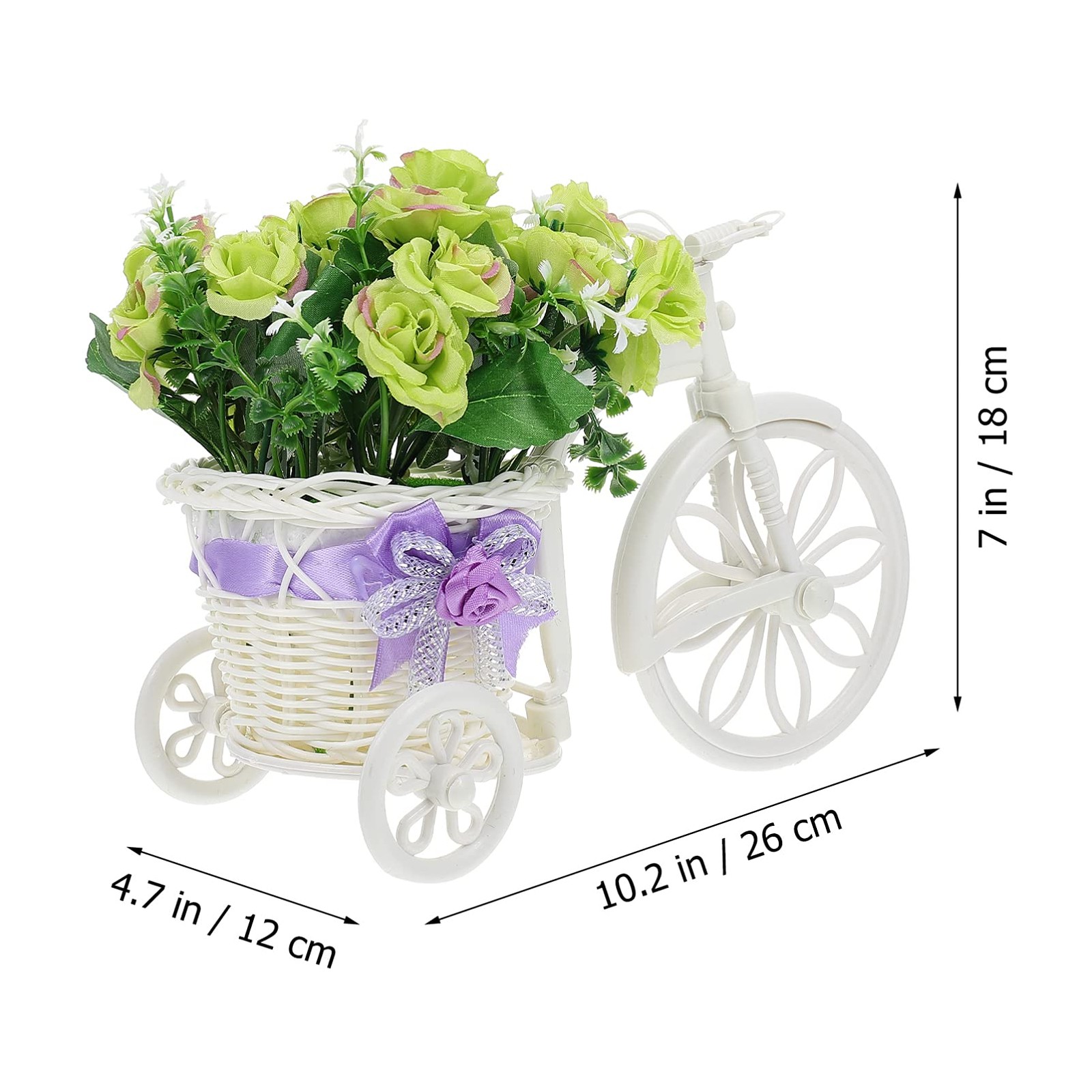 Summer Decorations for Home Indoor Bike Flower Holder Small Shelf Bracket Art…