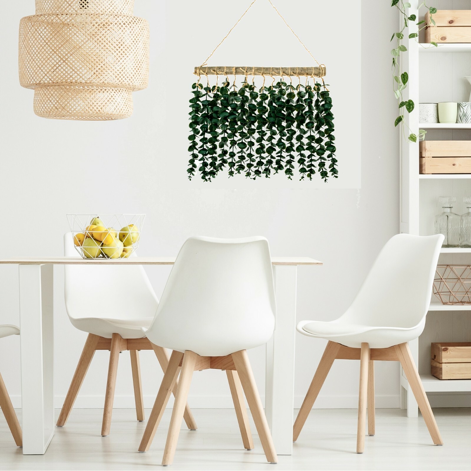 Artificial Eucalyptus Wall Hanging Decoration