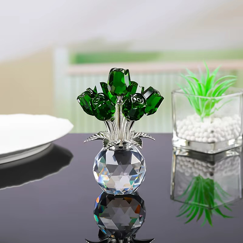 Colourful Crystal Rose Bouquet Perfect for any Special Occasion