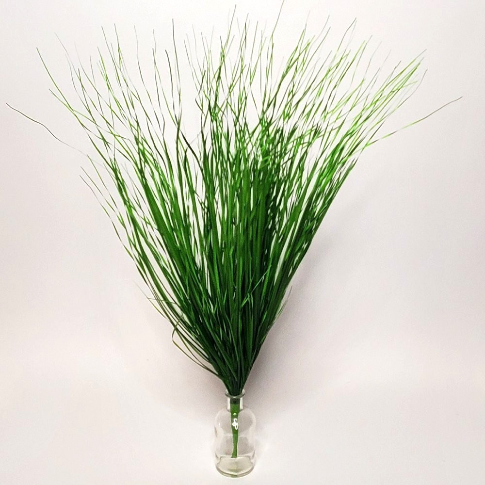 Artificial Field Grass Bush 26″ Tall Two Tone Green