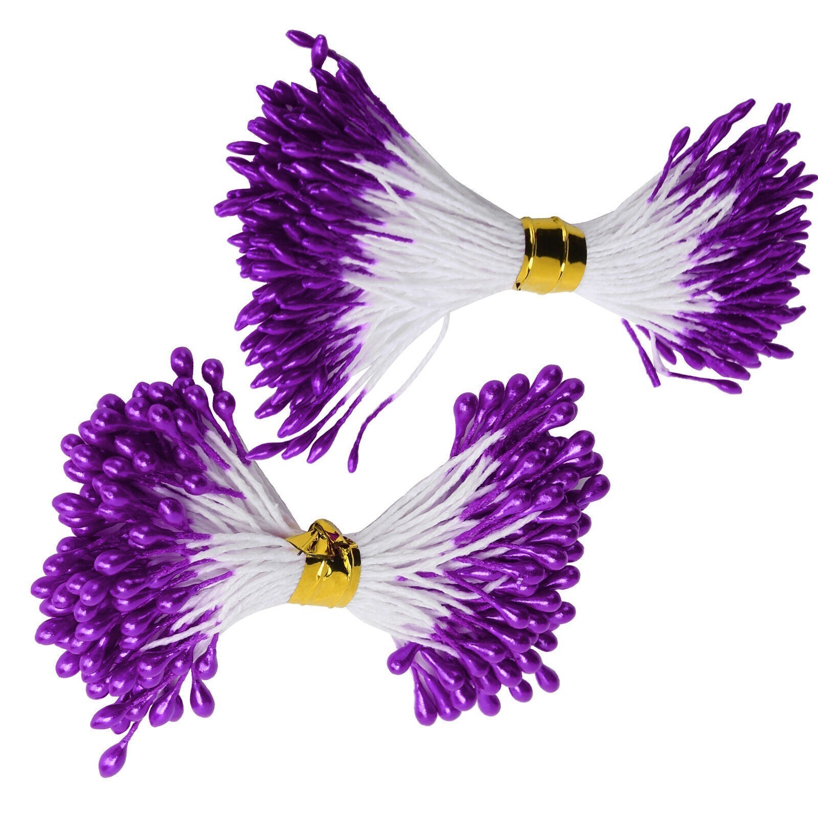 900Pcs Flower Stamen Purple Gypsum Artificial Bouquet Decor HandMade Crafts