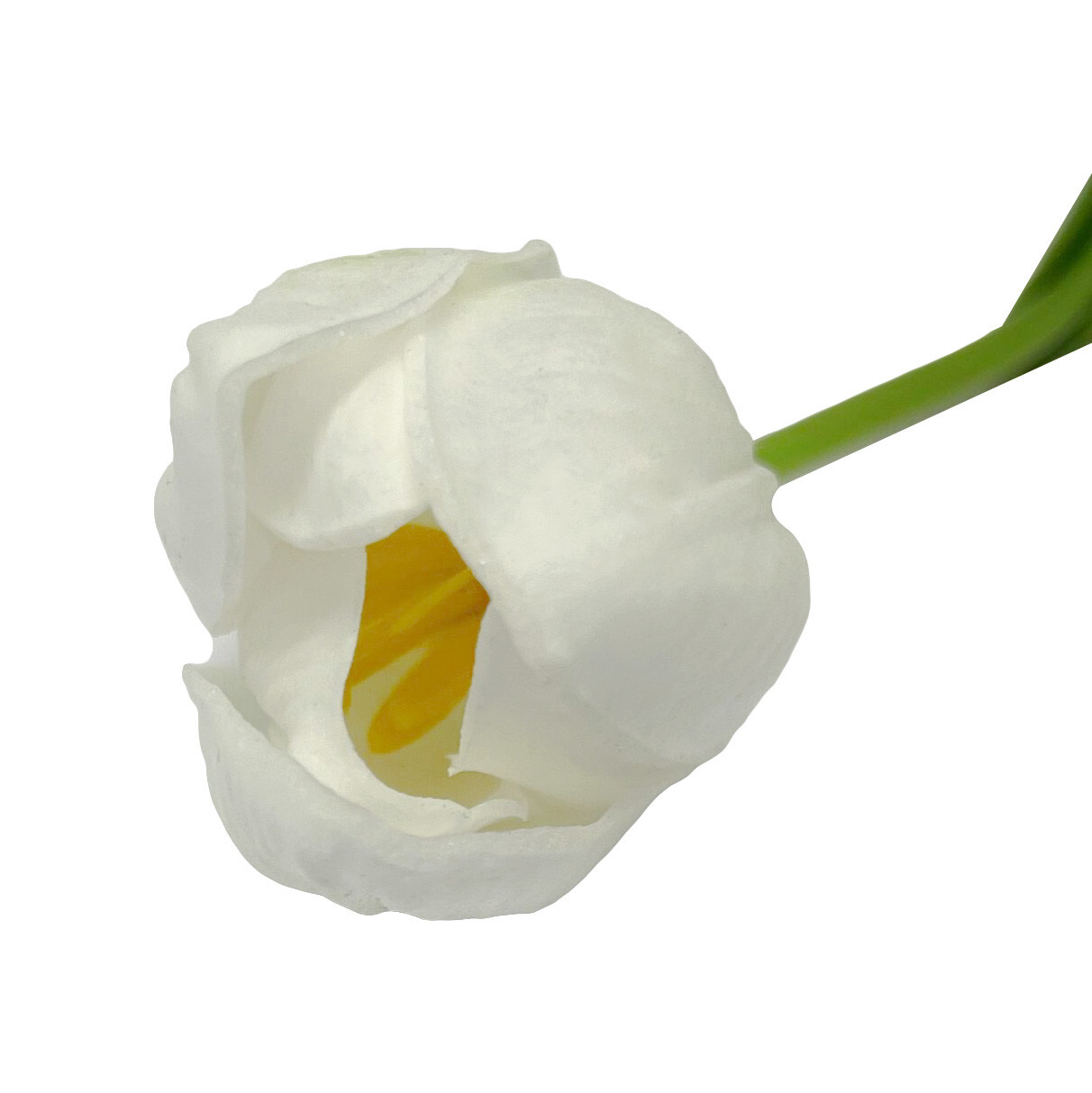 36 Pc Artificial Foam 15” Real Touch White Tulip Flower Faux Flower Silk Floral