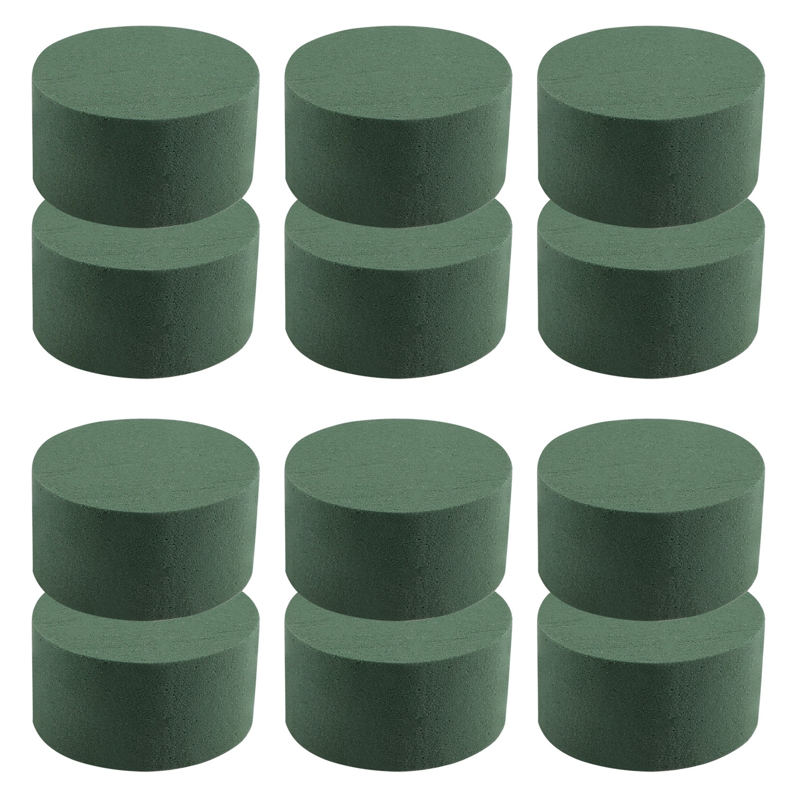 12Pcs/Set DIY Flower Arrangement Kit Green Round Wet Floral Foam Wedding2025