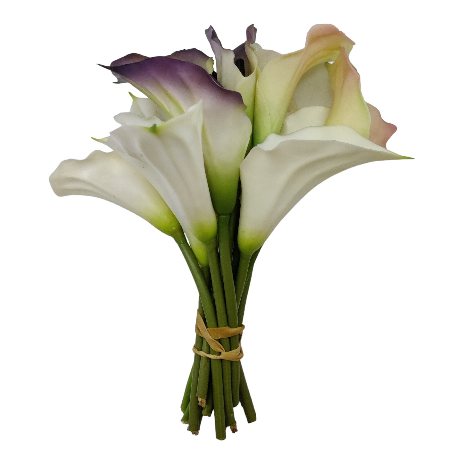 VTG Faux Artificial Calla Lily Flower Bouquet