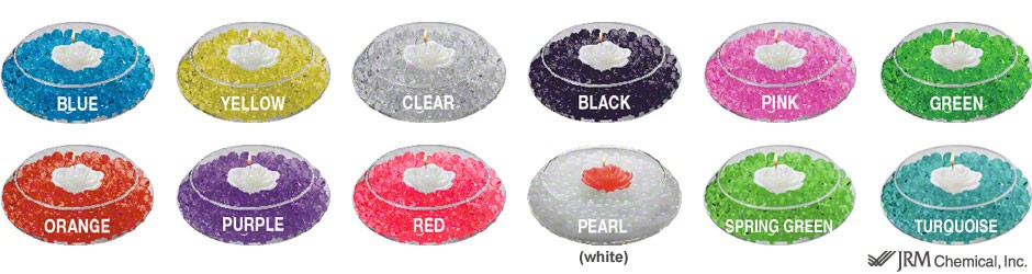 Water Deco Beads Color Gel Pearls Flower Vase Filler Wedding 8oz makes 6 Gallons