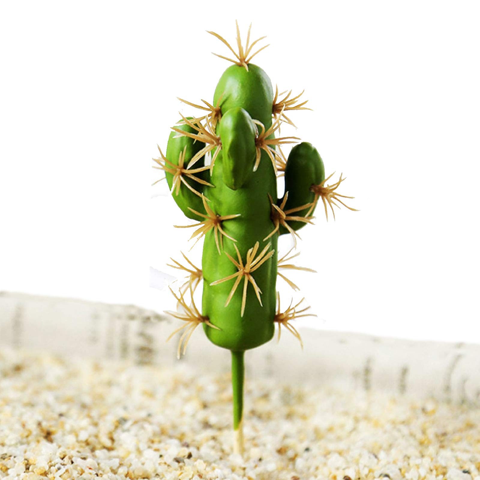 N|A 10 PCS Faux Fake Succulents Artificial Cactus DecorFaux Cactus Cacti Plan…