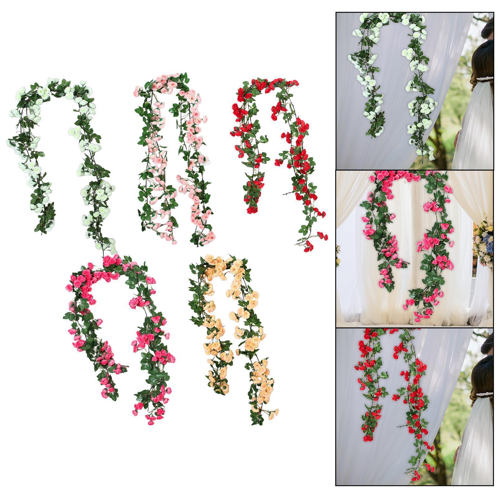 Artificial Flowers Vine Greenery Garland for Arch Table Centerpieces Home