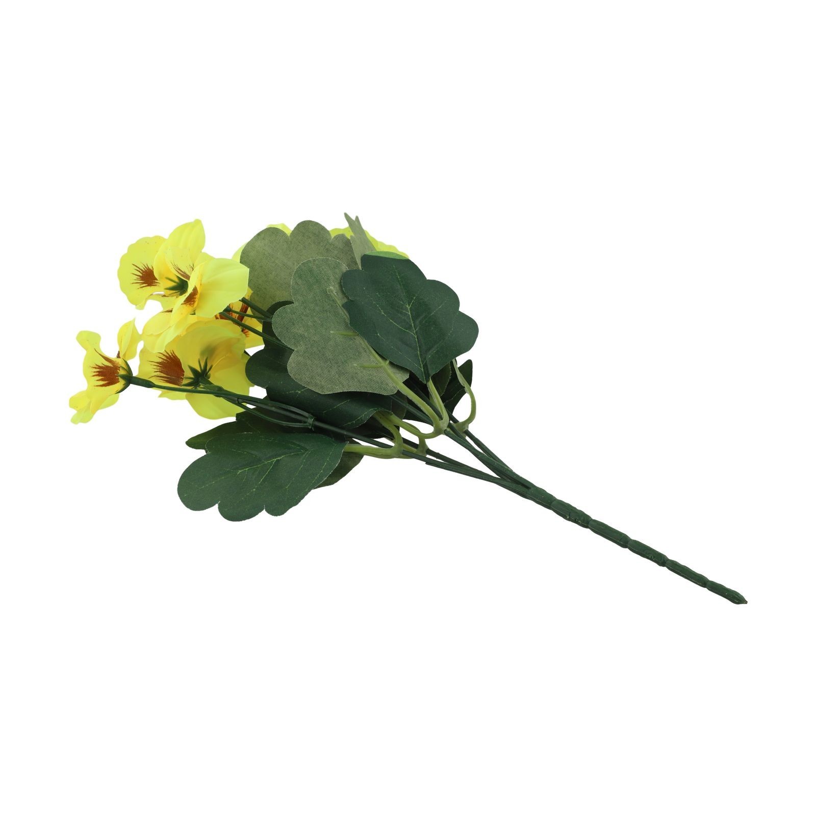 Artificial Pansy Flowers 3pcs for Vibrant For Indoor and Outdoor Decor