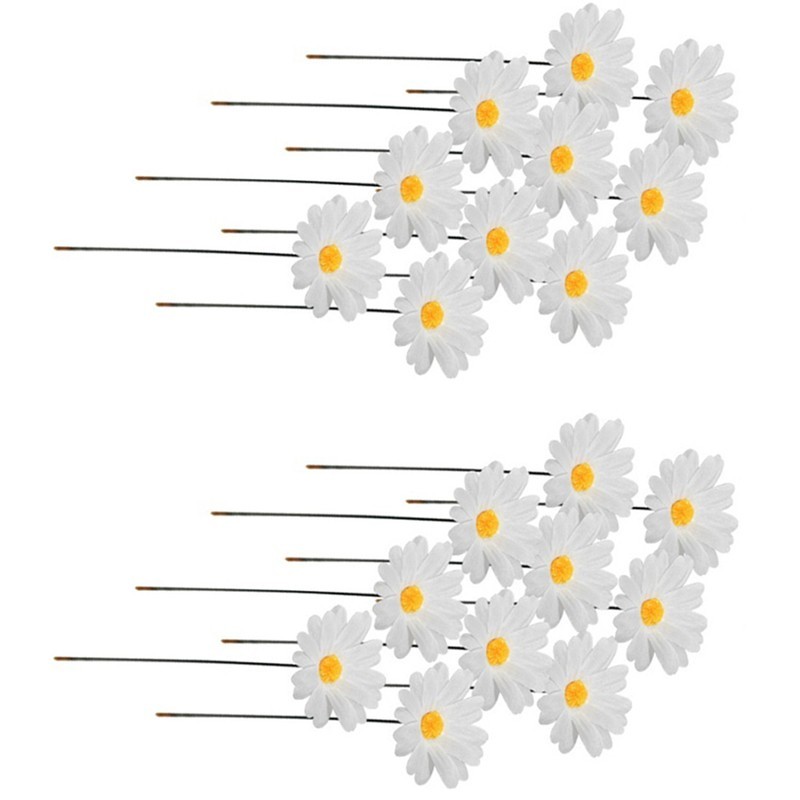 Outdoor Garden Decoration 20pcs Simulation Flowers Landscape 216 by 1181 inch