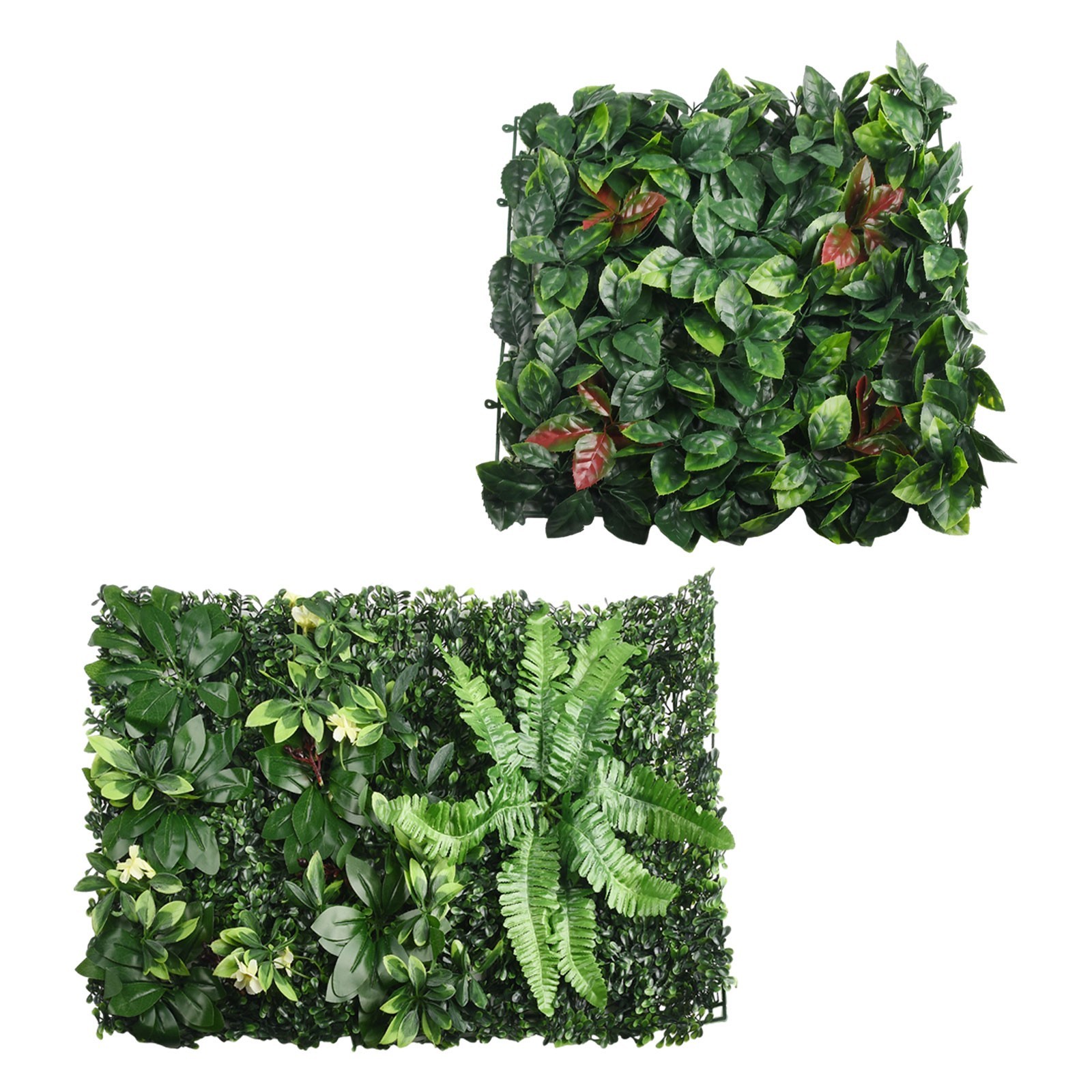 Create a Refreshing Feel with Artificial Green Grass Square Plastic Lawn Plants