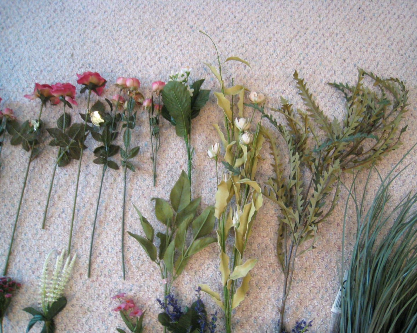 Vtg Floral Stems and Pics Lot of 35 Some Unique Most new