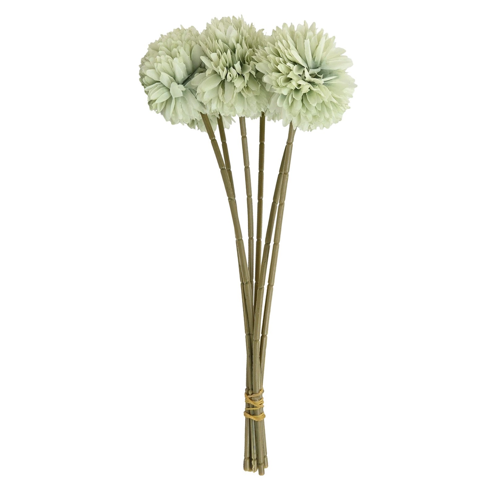 6pcs Artificial Chrysanthemum Ball Flowers Hydrangea Bouquet Presents Decor