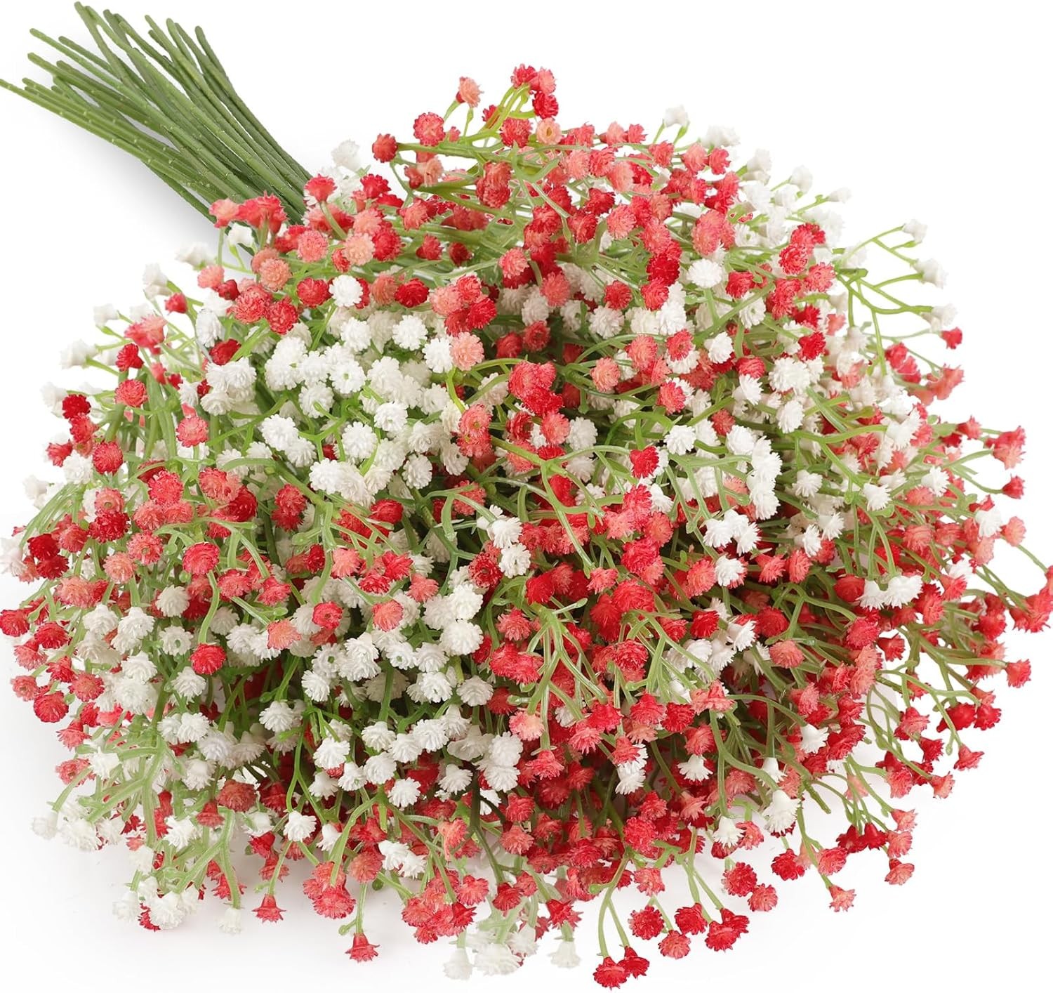 15 Pcs Baby’s Breath Artificial, Gypsophila Bulk Real Touch Decor