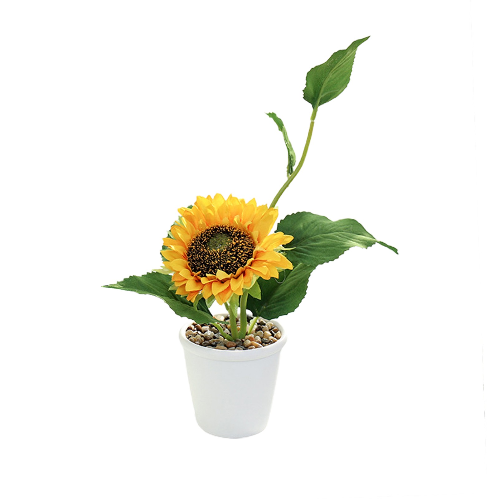 Potted Artificial Sunflower A Style Home Decor JH3916