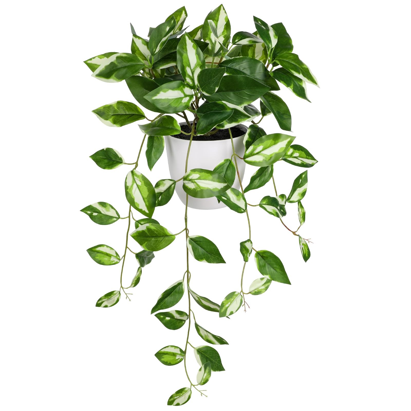 Fake Plants Indoor Greenery Realistic Faux Trailing Plant Artificial Potted P…