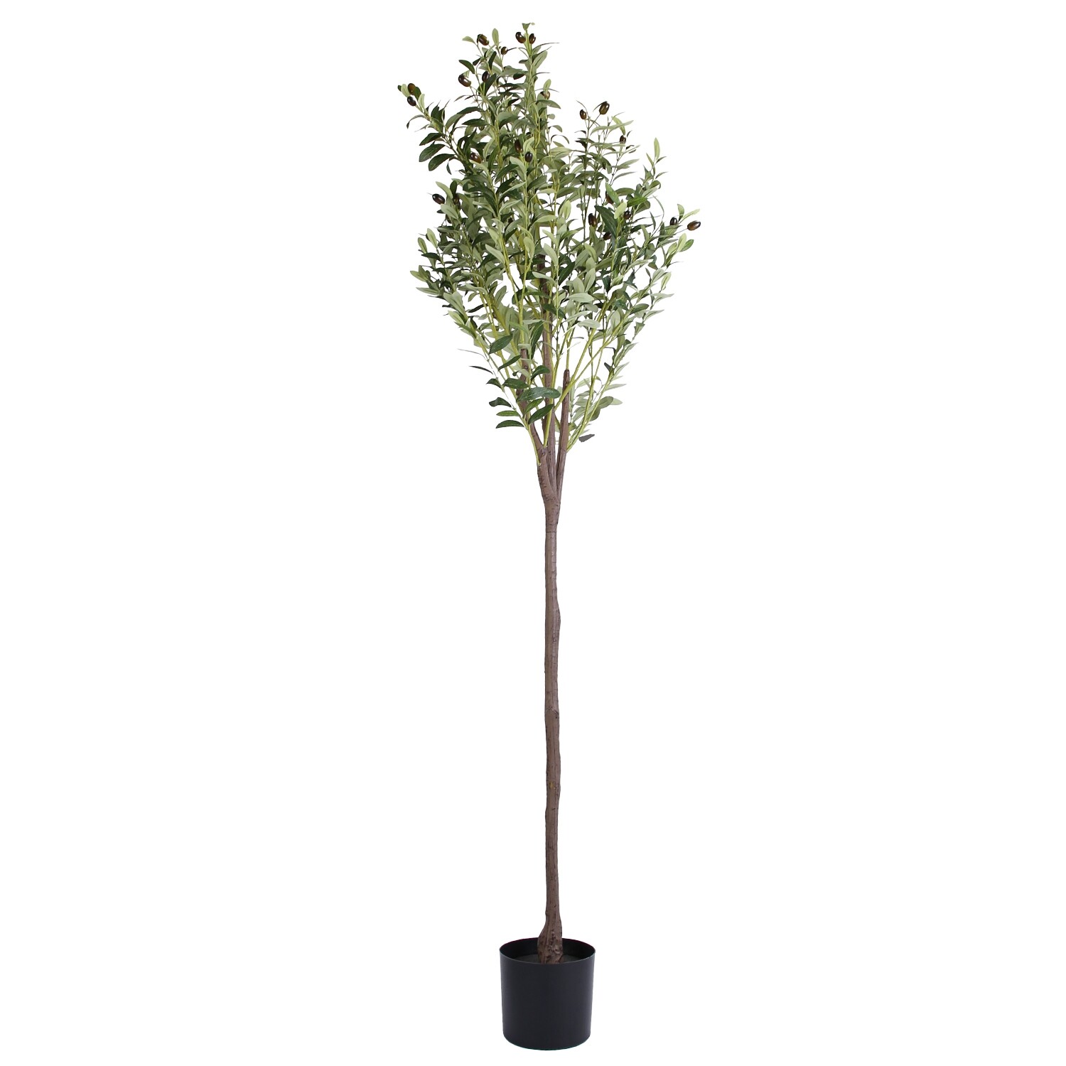 Artificial Olive Tree Indoor Potted Tree Green Plants for Home Office Decor