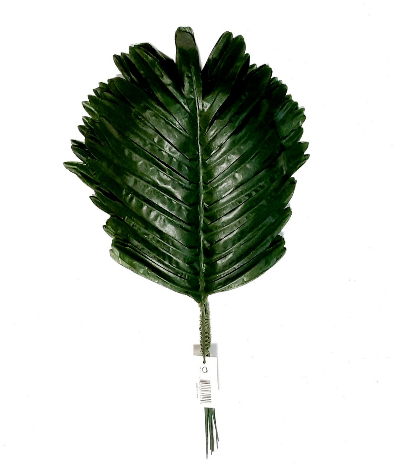(12 Leaves) 15″ Green Fern Palm Silk Greenery Plant Flower In/ Outdoor Decor USA