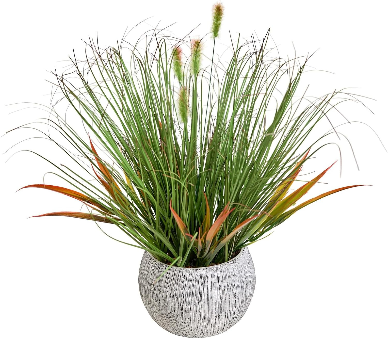 9.5″ Artificial Plants with Olive Leaves Real Looking Faux Plants Fake Greenery