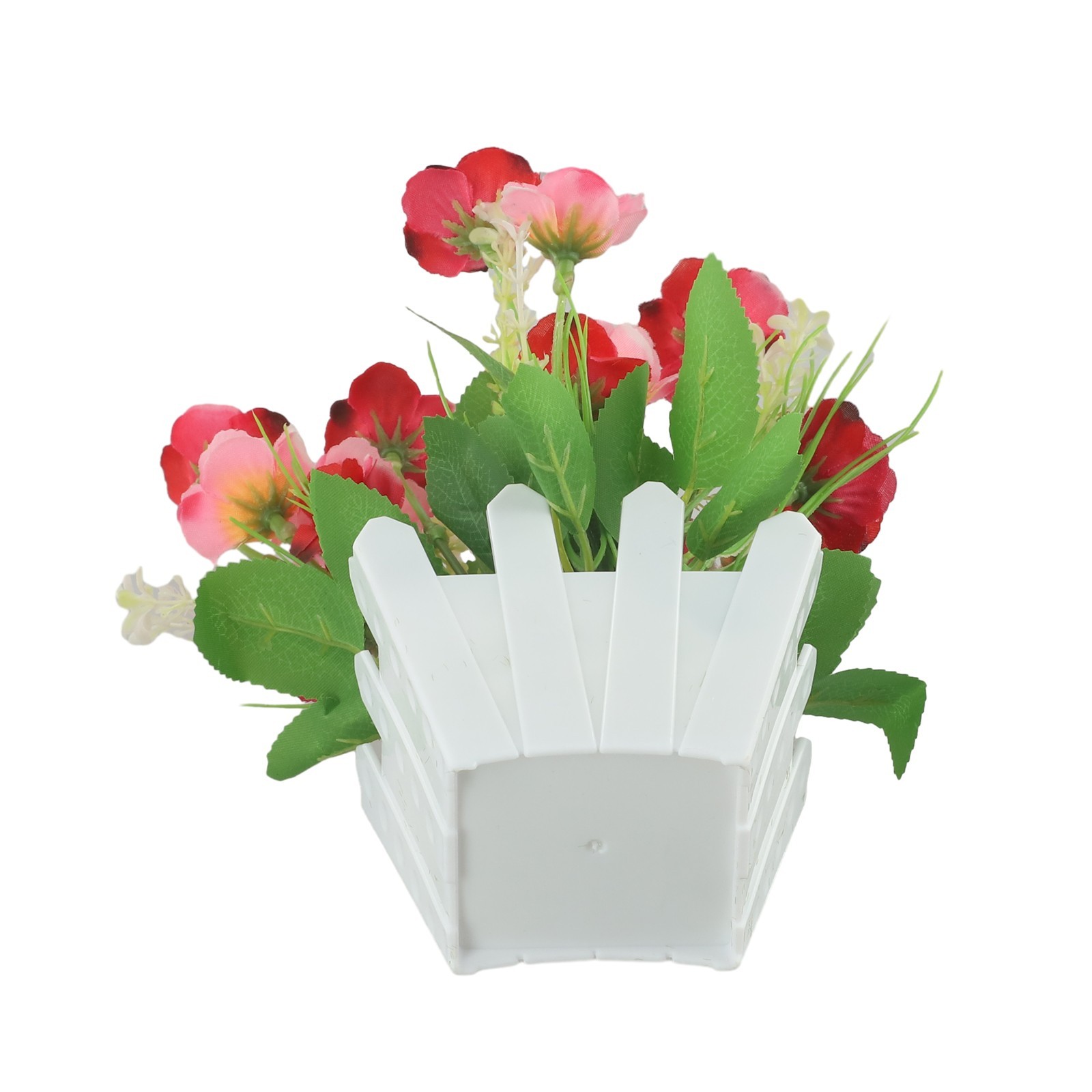 Realistic Looking Artificial Flowers in Pot for Indoor and Outdoor Use