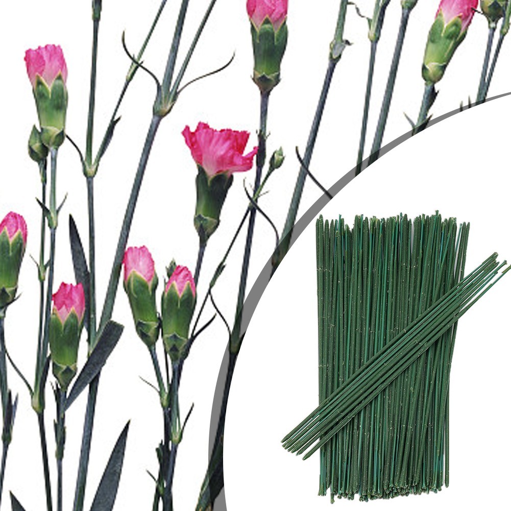 Vibrantly Colored Flower Rods Perfect for Crafts and Floral Arrangements 100pcs