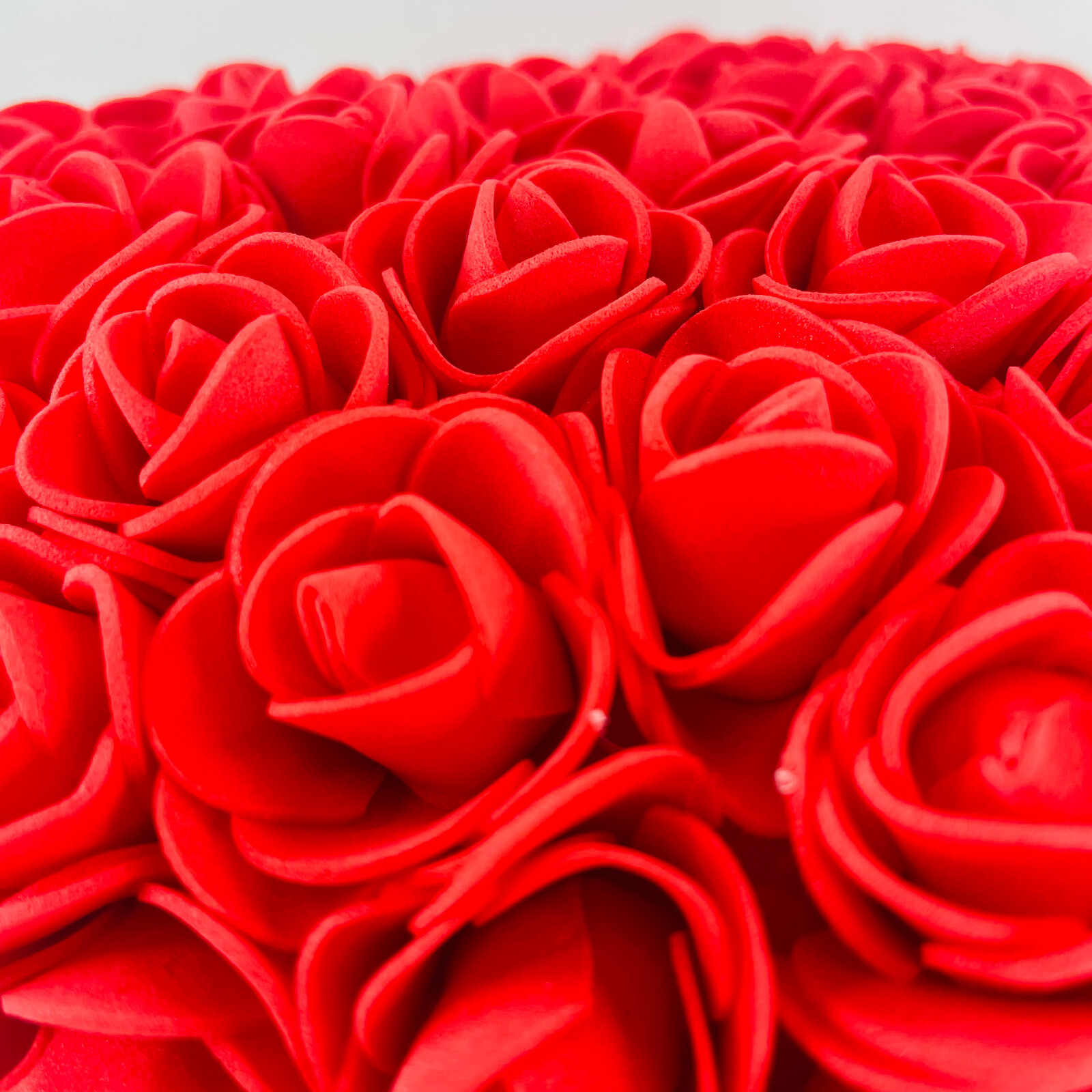 8″ Artificial Rose Red Heart Wall Valentine’s Day Girlfriend Wife Gift w/Box