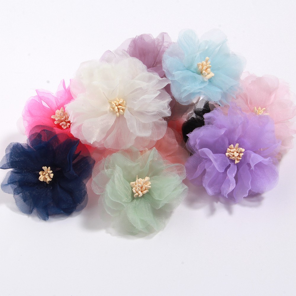 6cm new artificial flower snow yarn stamen plum for wedding home Christmas decor