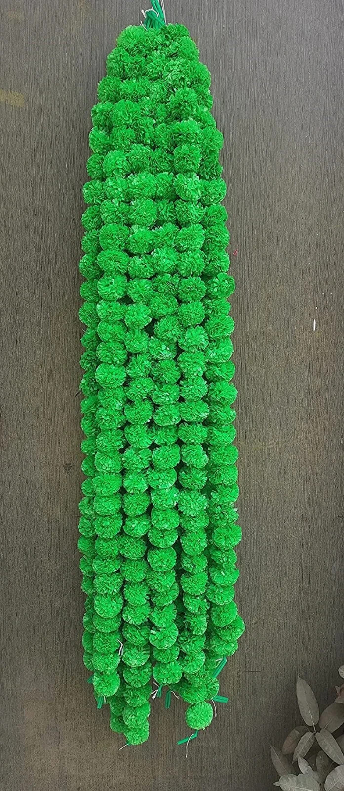 Indian Marigold Flower Artificial Decorative Deewali Marigold Garland home decor