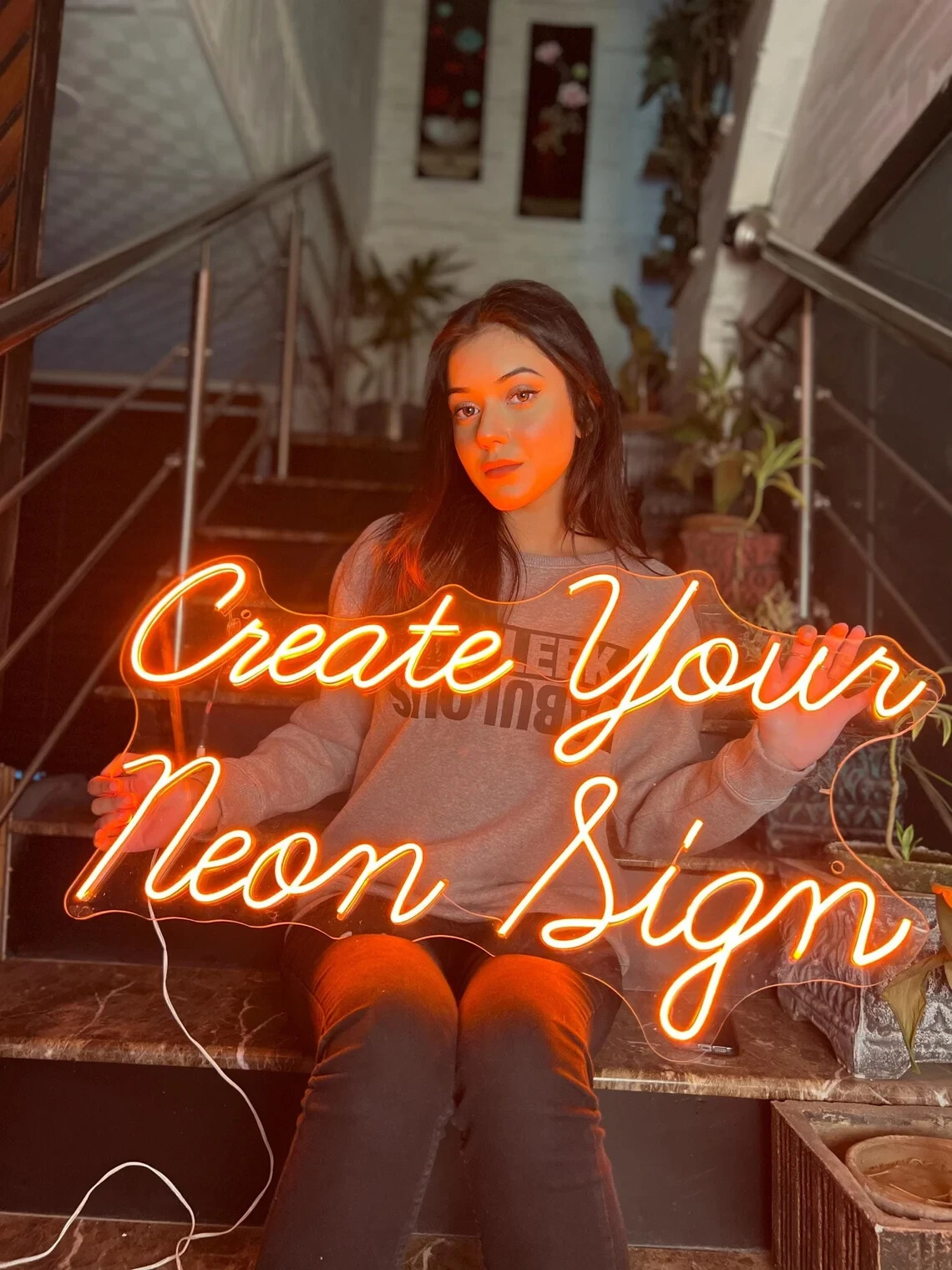Personalized LED Neon Sign – Custom Name Light Décor for Home, Events, Wedding
