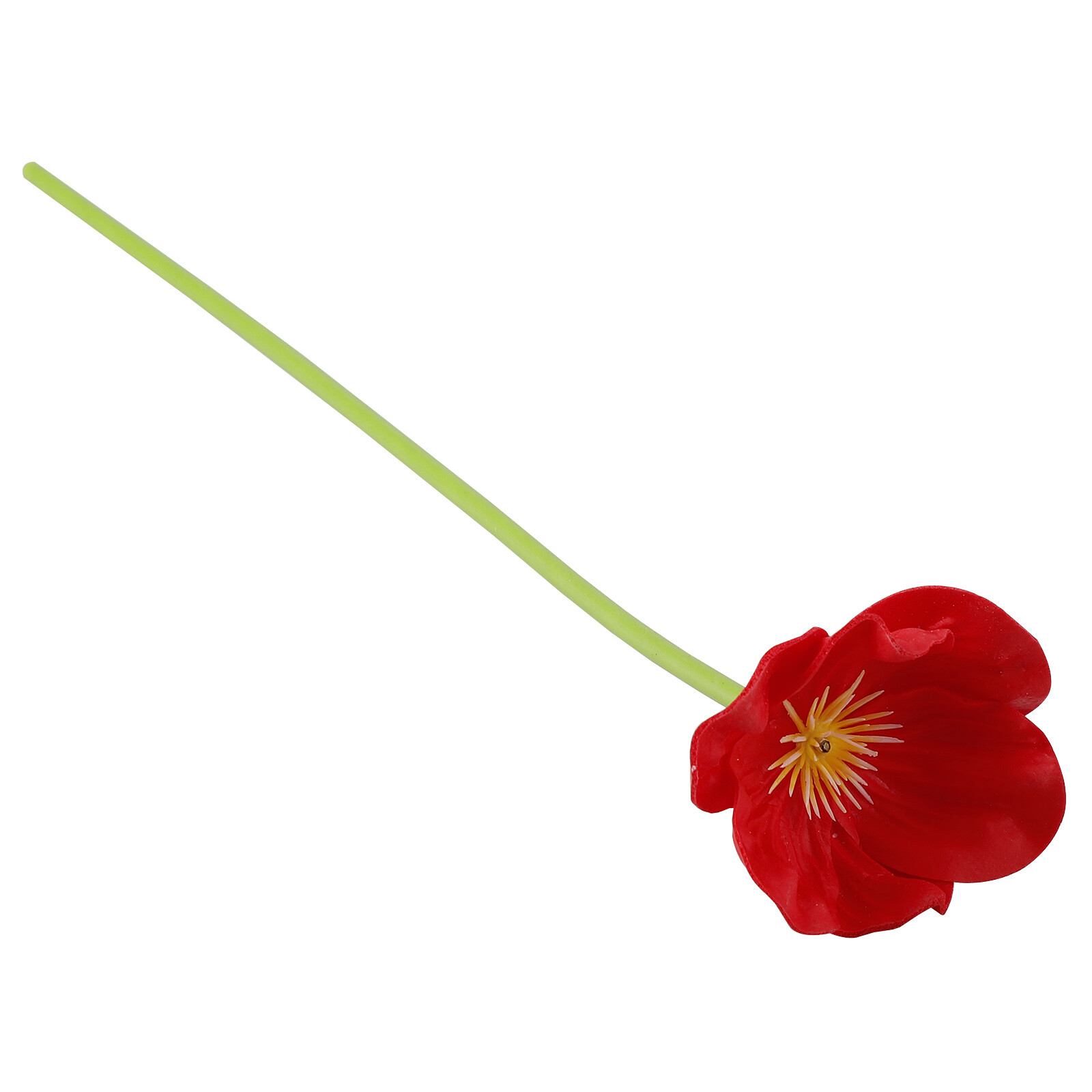 Artificial Poppy Silk Flowers Wedding Bouquet Desk Room Decor Ornaments Deco FFG