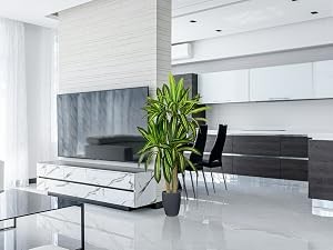 Artificial Dracaena Tree, 5ft Tall Fake Dracaena Plant with Basket, Indoor