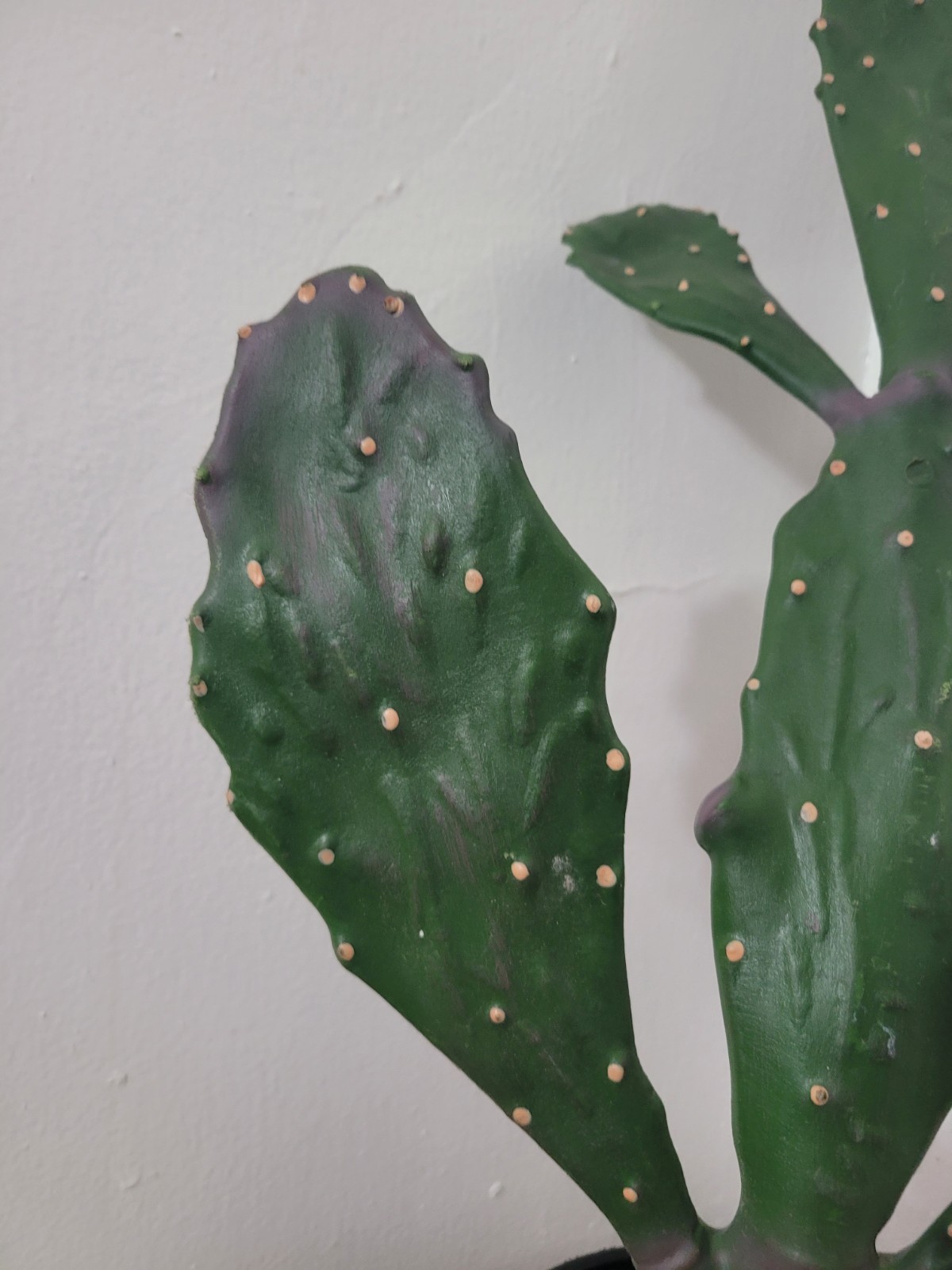 29″ Faux Prickly Pear Cactus Artificial Potted Desert Plant Home Decor