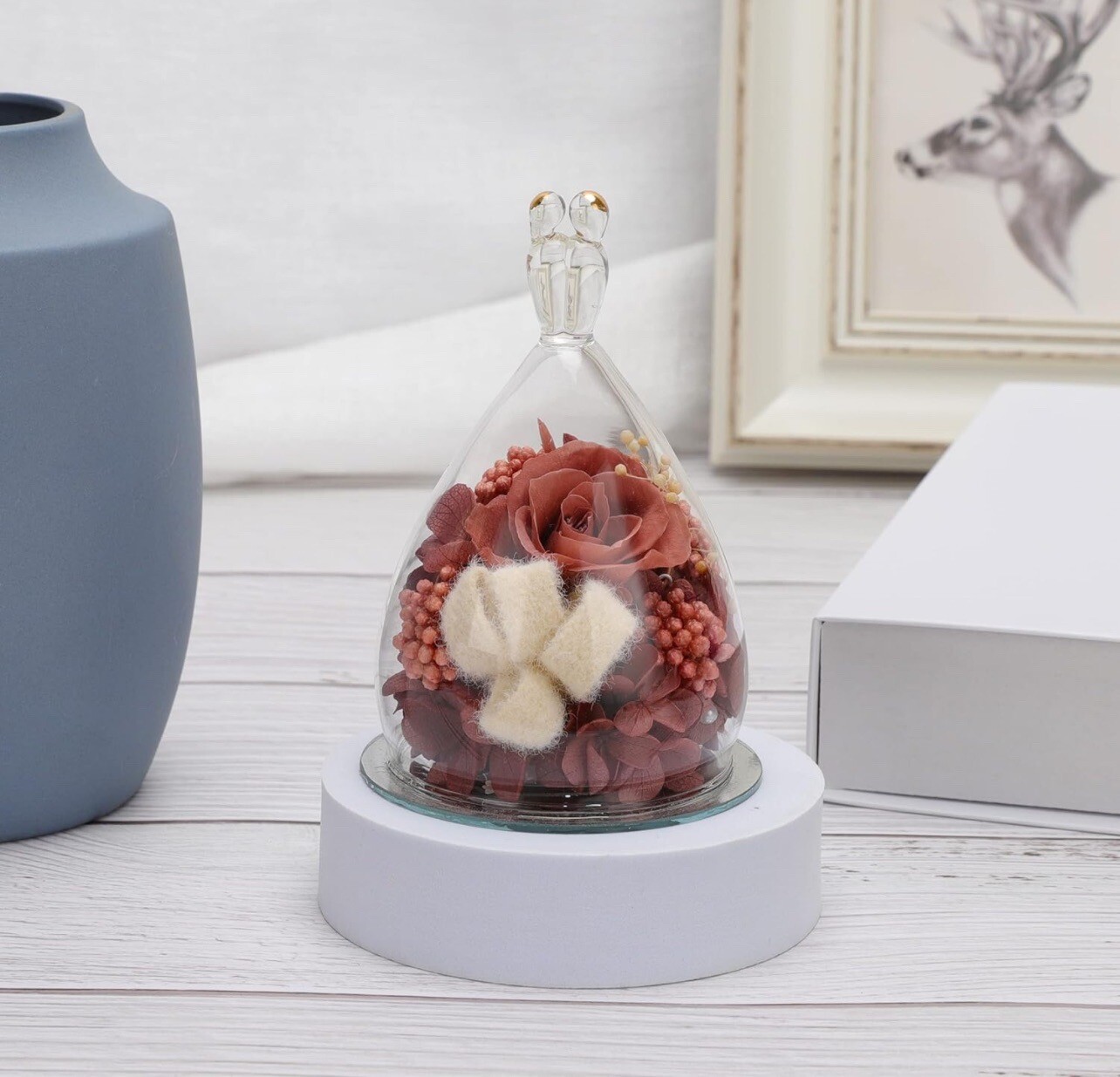 Hoomna Forever Preserved Rose Gift Set