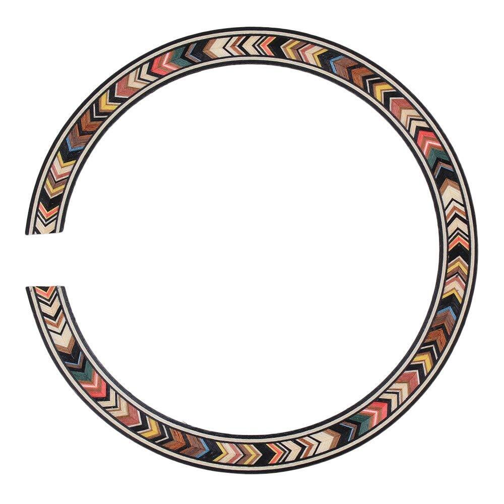 Rose Rosette for Acoustic Guitar and Classical Guitar Wood Rosewood B-77